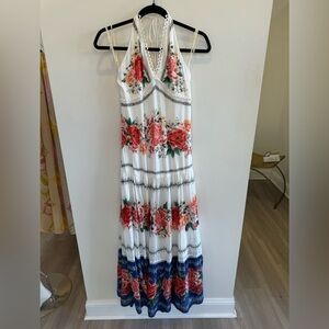 Farm Rio halter dress, Small